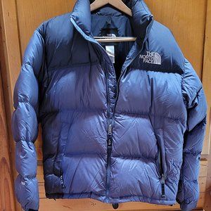 North Face goose down jacket with hood